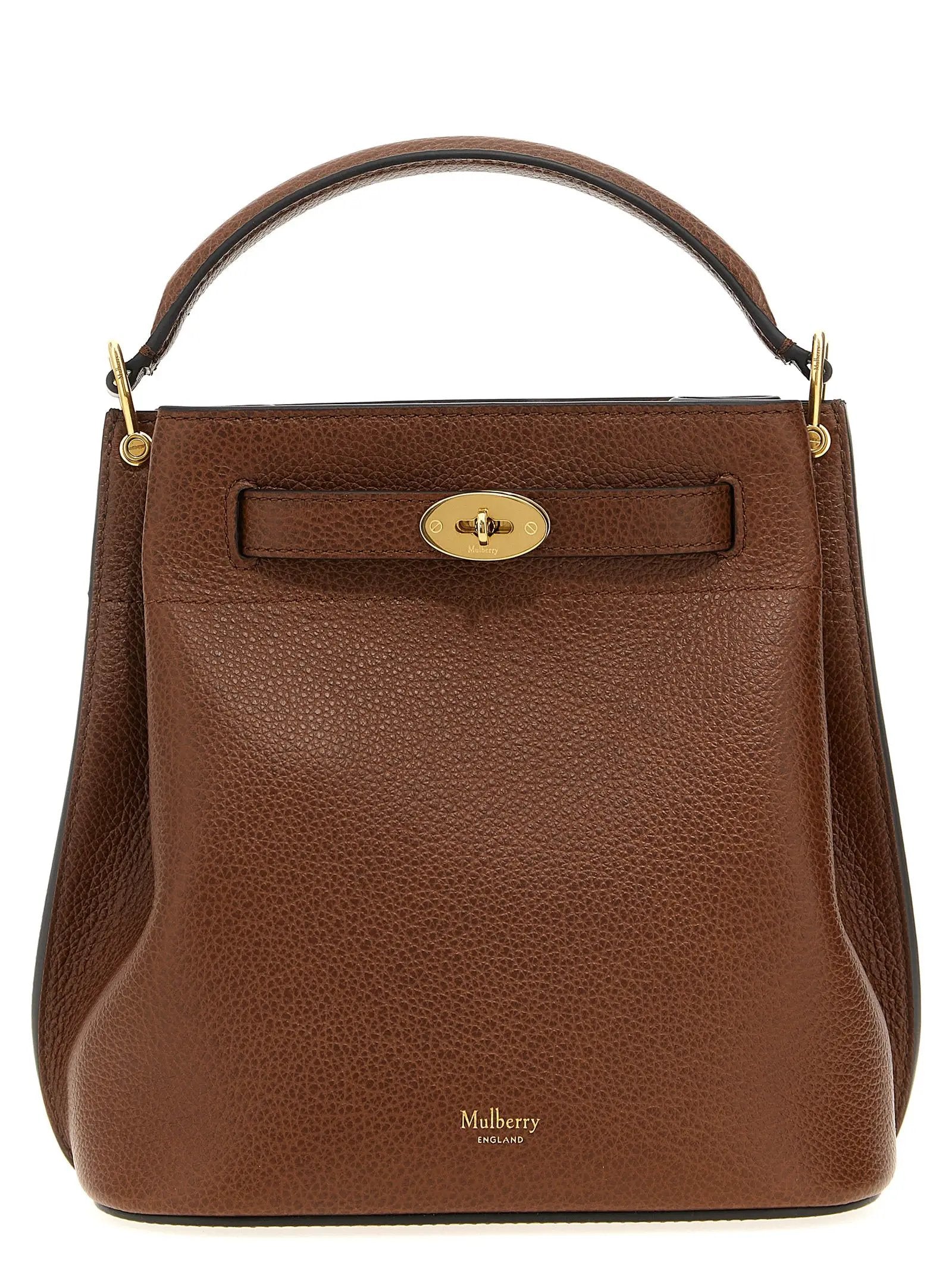 Mulberry Brown Calfskin Crossbody Bag