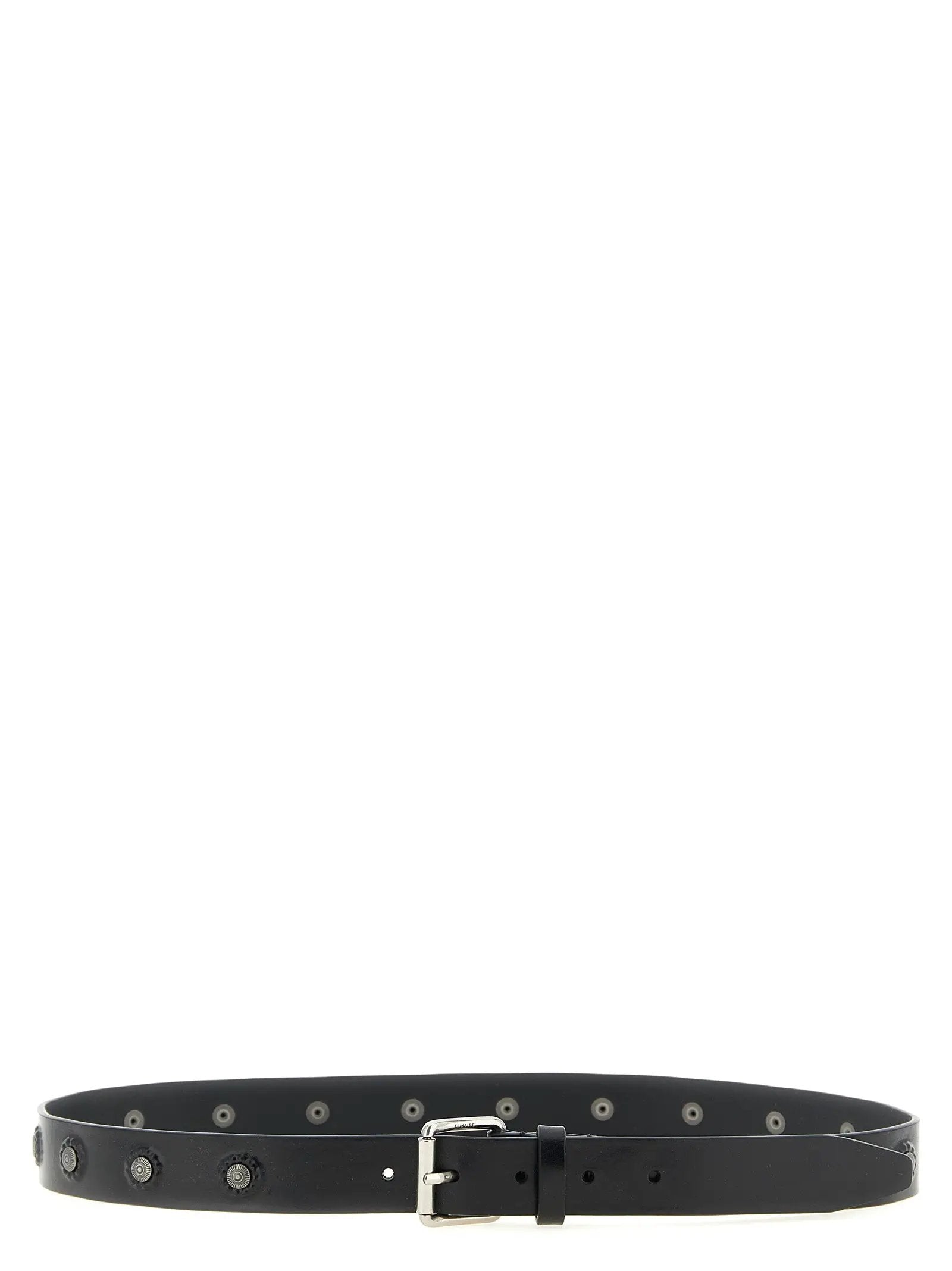 Lemaire Black Calfskin Regular Belt