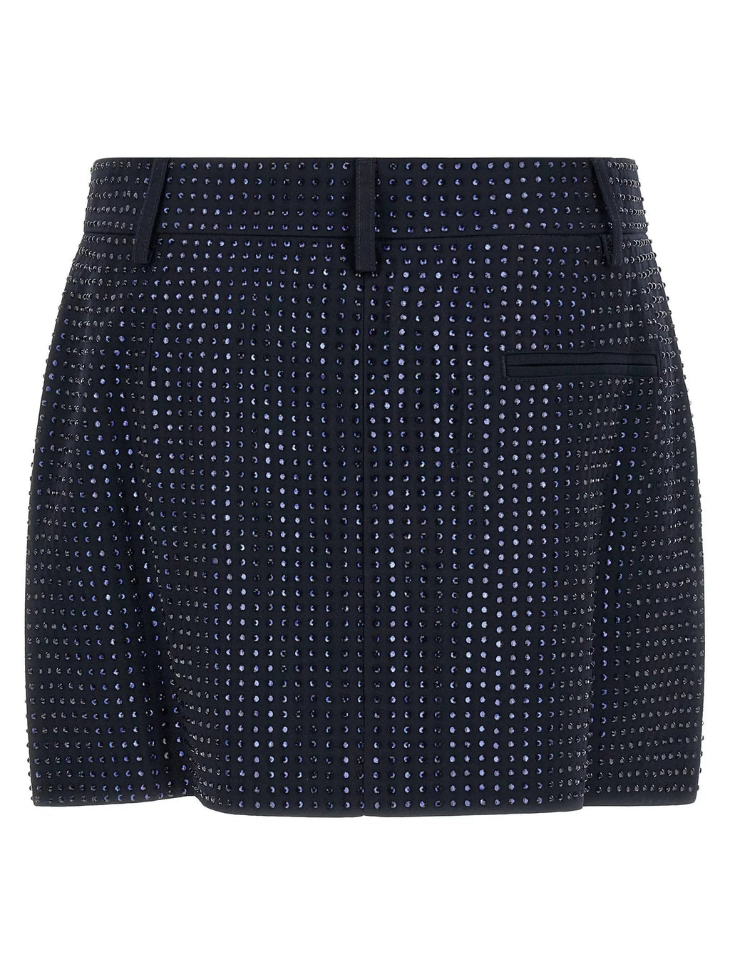 PINKO Blue Polyester Long Skirt