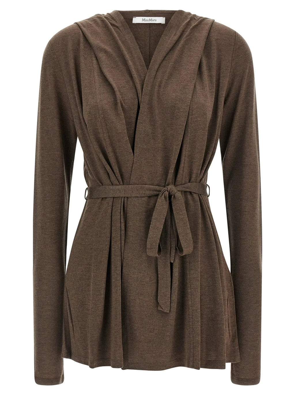 Max Mara Brown Lyocell Cardigan