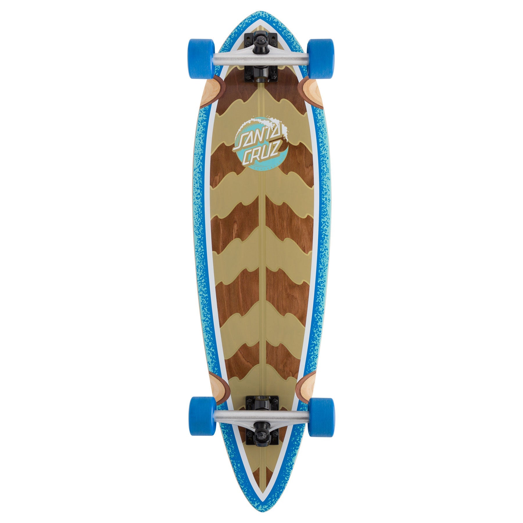 Santa Cruz Longboard Stipple Wave Dot Pintail 9.20" x 33"
