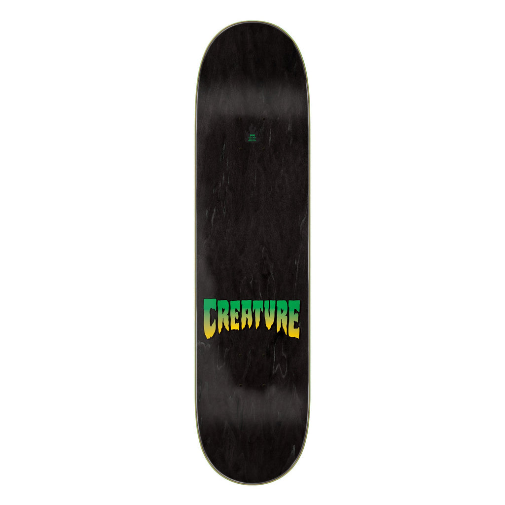 Creature Skateboard Deck Logo Purple 7.5" x 30.6"