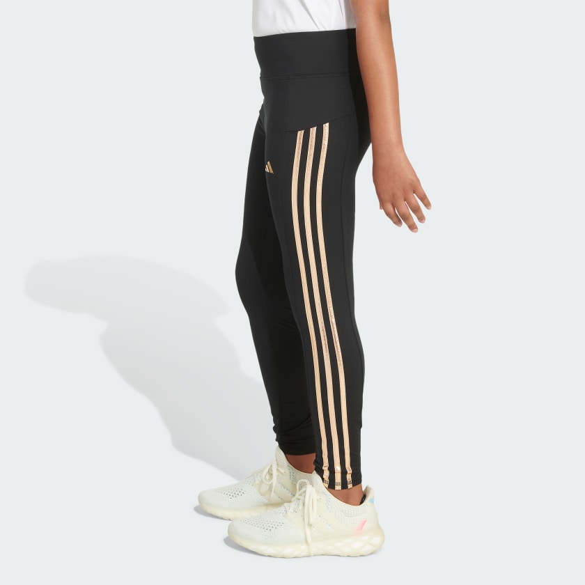Kids' adidas 3-Stripe Cellphone Pocket Cozy Legging (Extended Size)