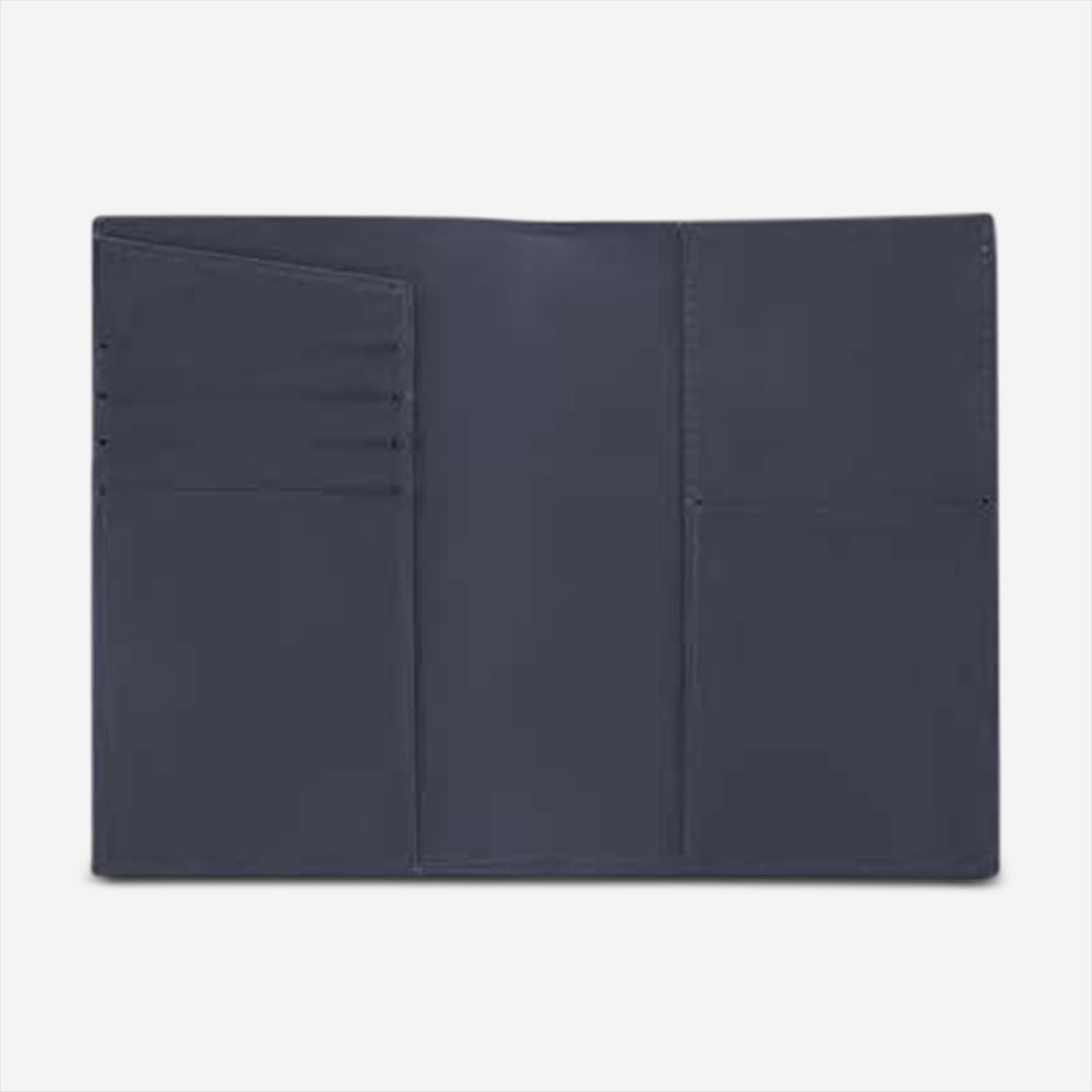 S.T. Dupont Firehead Blue Leather Passport Holder 161614