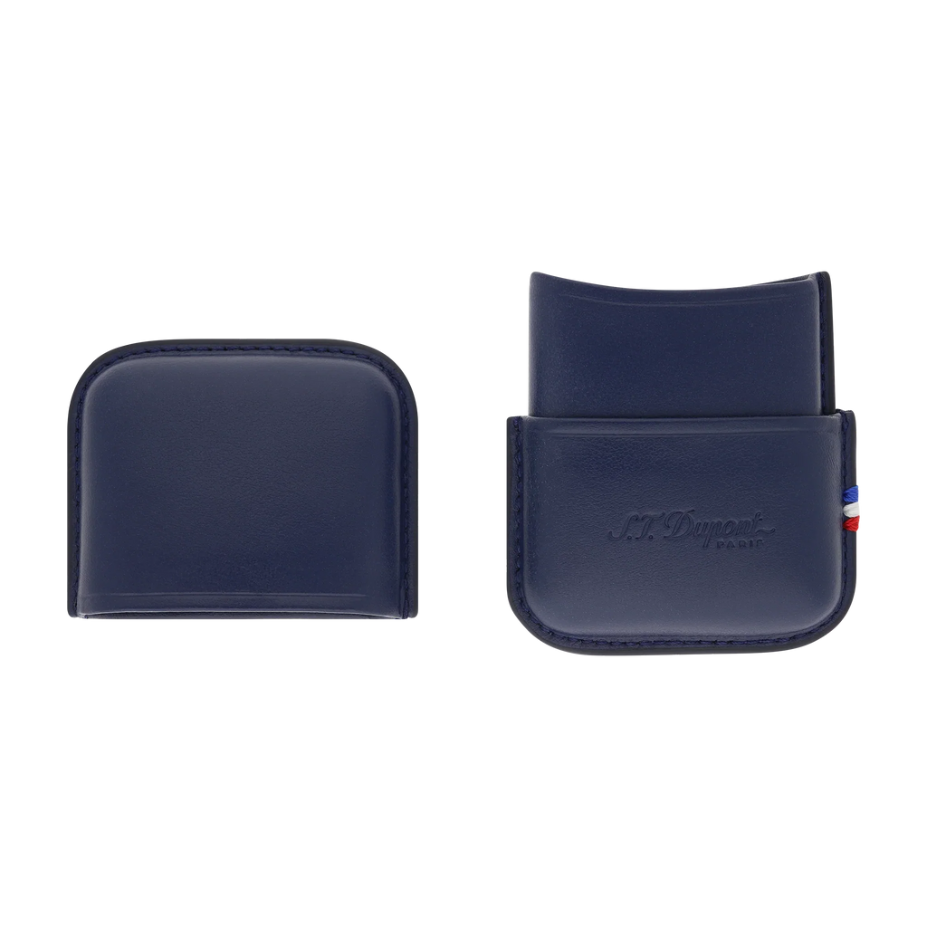 S.T. DUPONT LIGNE 2 LIGHTER CASE/ETUI BLUE 183073