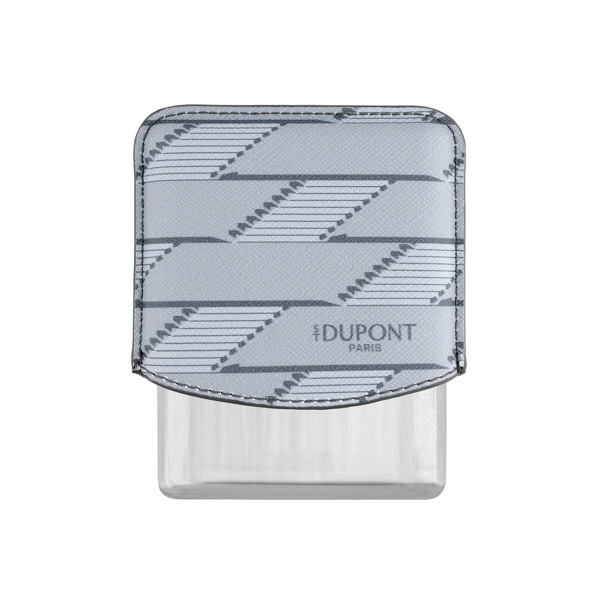 S.T. DUPONT Monogram 1872 Grey Coated Canvas Cigarette Case/Étui Cigarette 183180