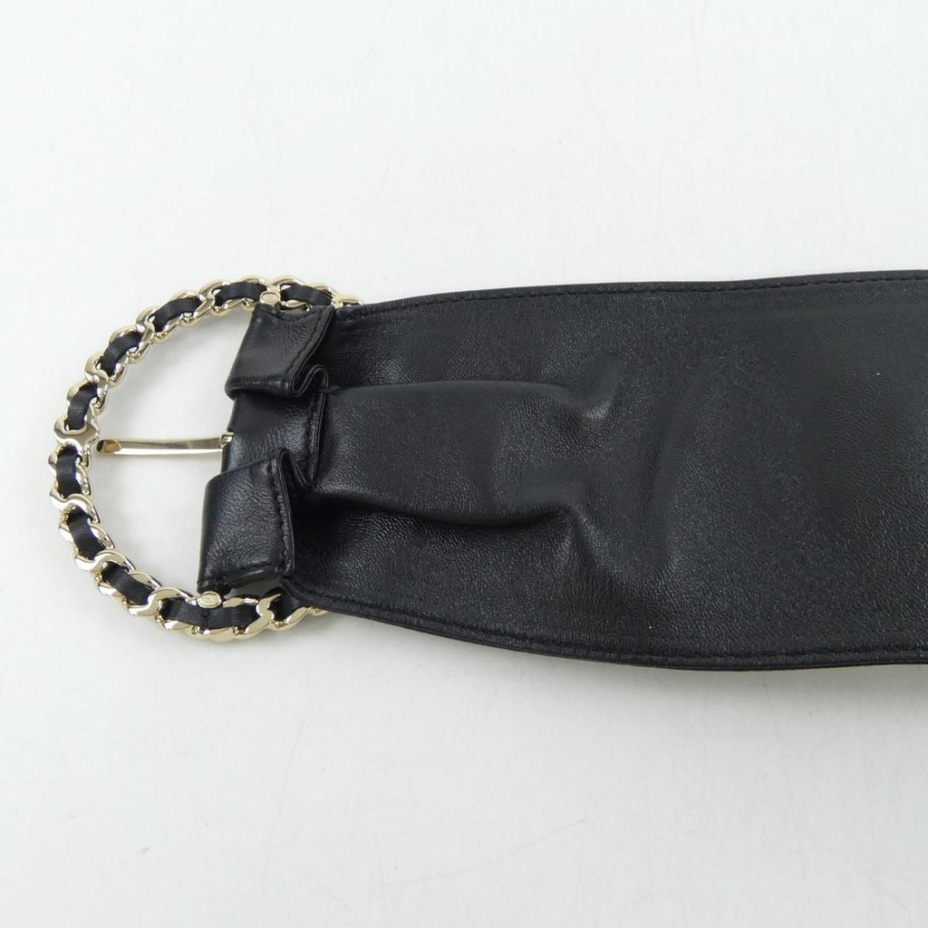 Chanel Leather Black