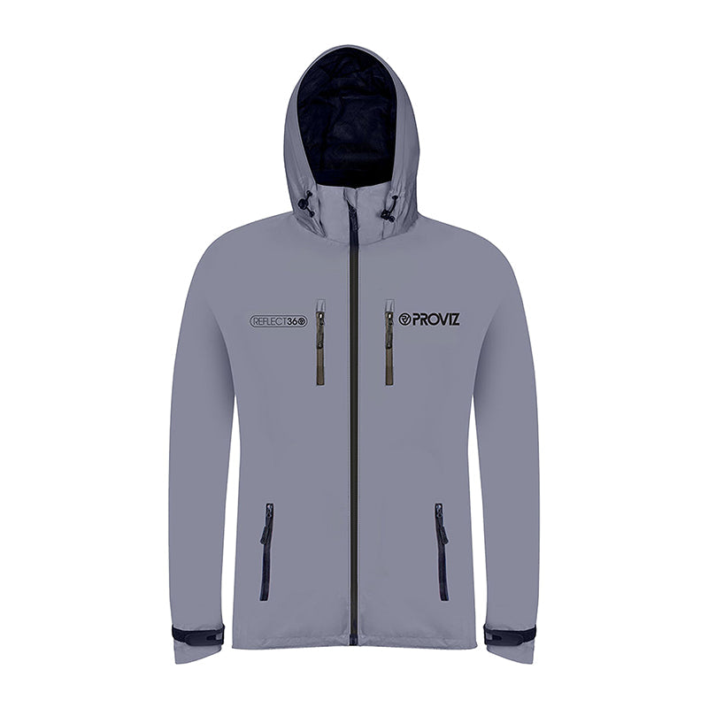 Proviz Reflect360 Outdoor Jacket  XL Men`s Reflective Grey Yes