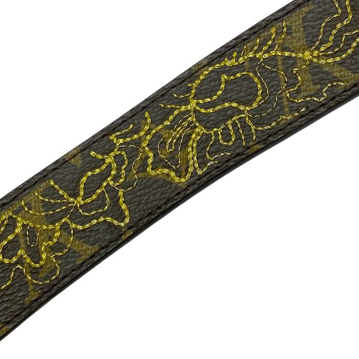 Louis Vuitton Ceinture Belt Arjun Monogram Dantele Accessories Logo Leather
