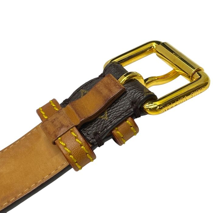 Louis Vuitton Ceinture Belt Arjun Monogram Dantele Accessories Logo Leather