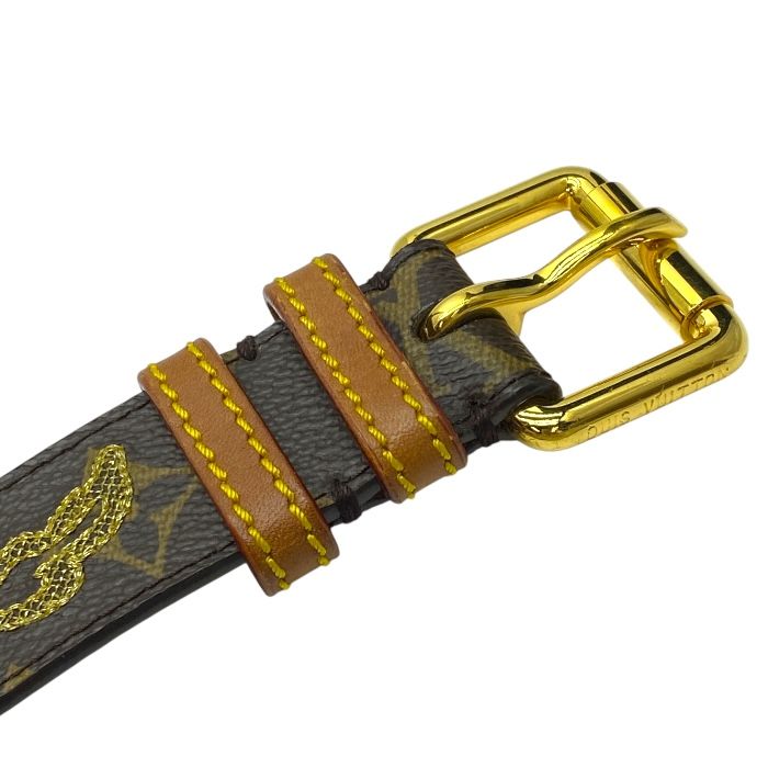 Louis Vuitton Ceinture Belt Arjun Monogram Dantele Accessories Logo Leather