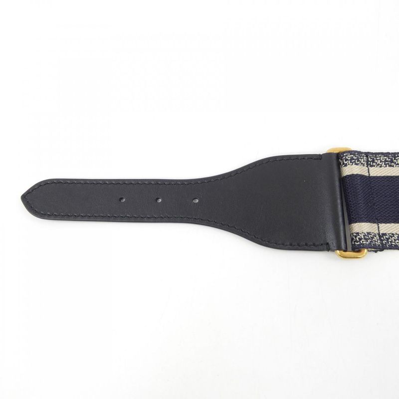 Christian Dior Embroidery Size 70 Purple Belt