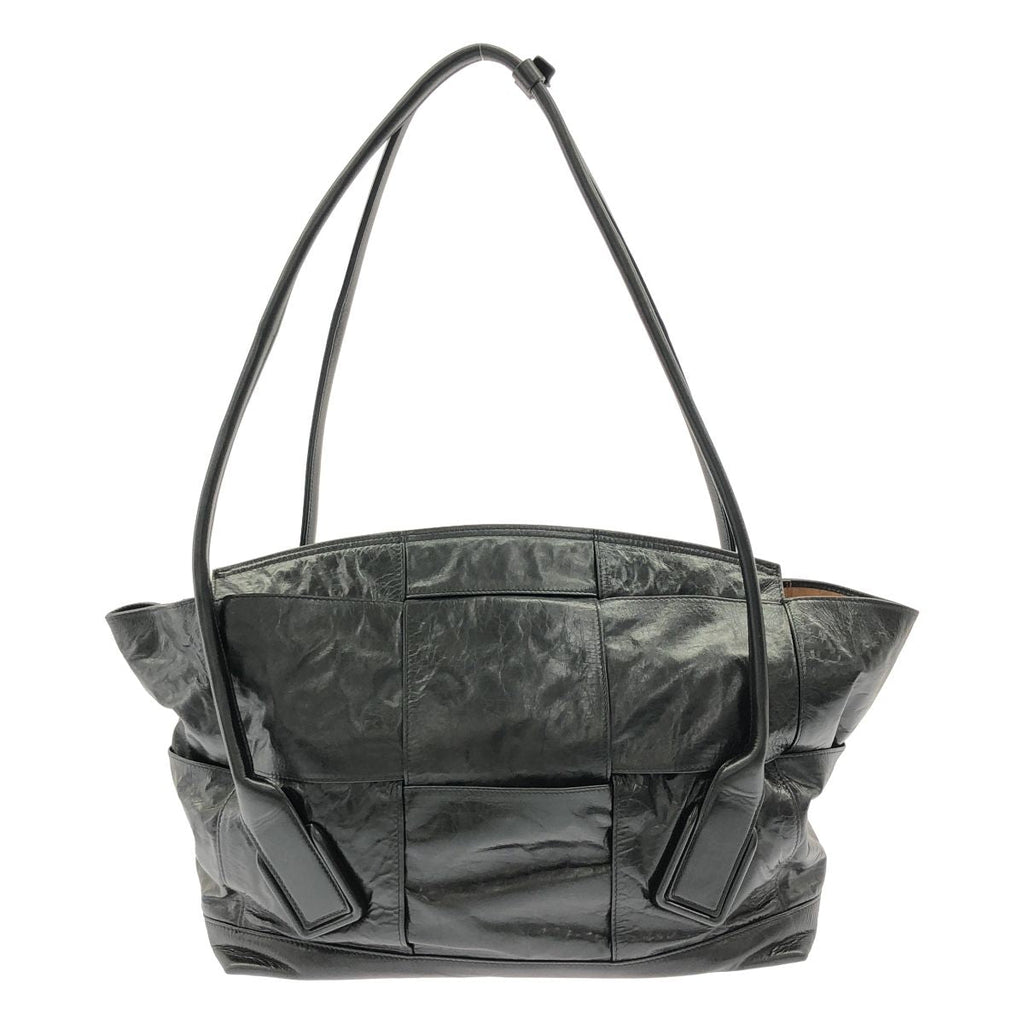 Bottega Veneta Arco Leather Tote Bag Black