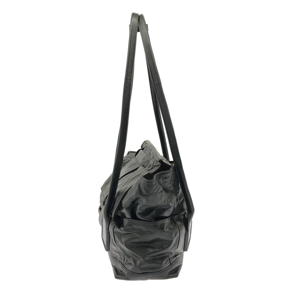 Bottega Veneta Arco Leather Tote Bag Black