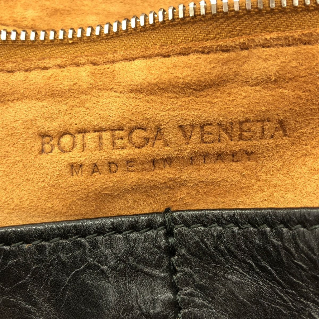 Bottega Veneta Arco Leather Tote Bag Black