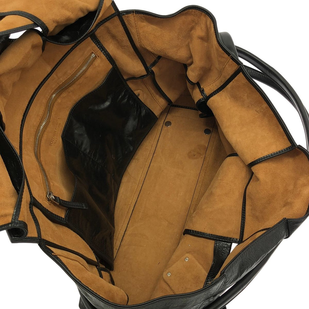 Bottega Veneta Arco Leather Tote Bag Black