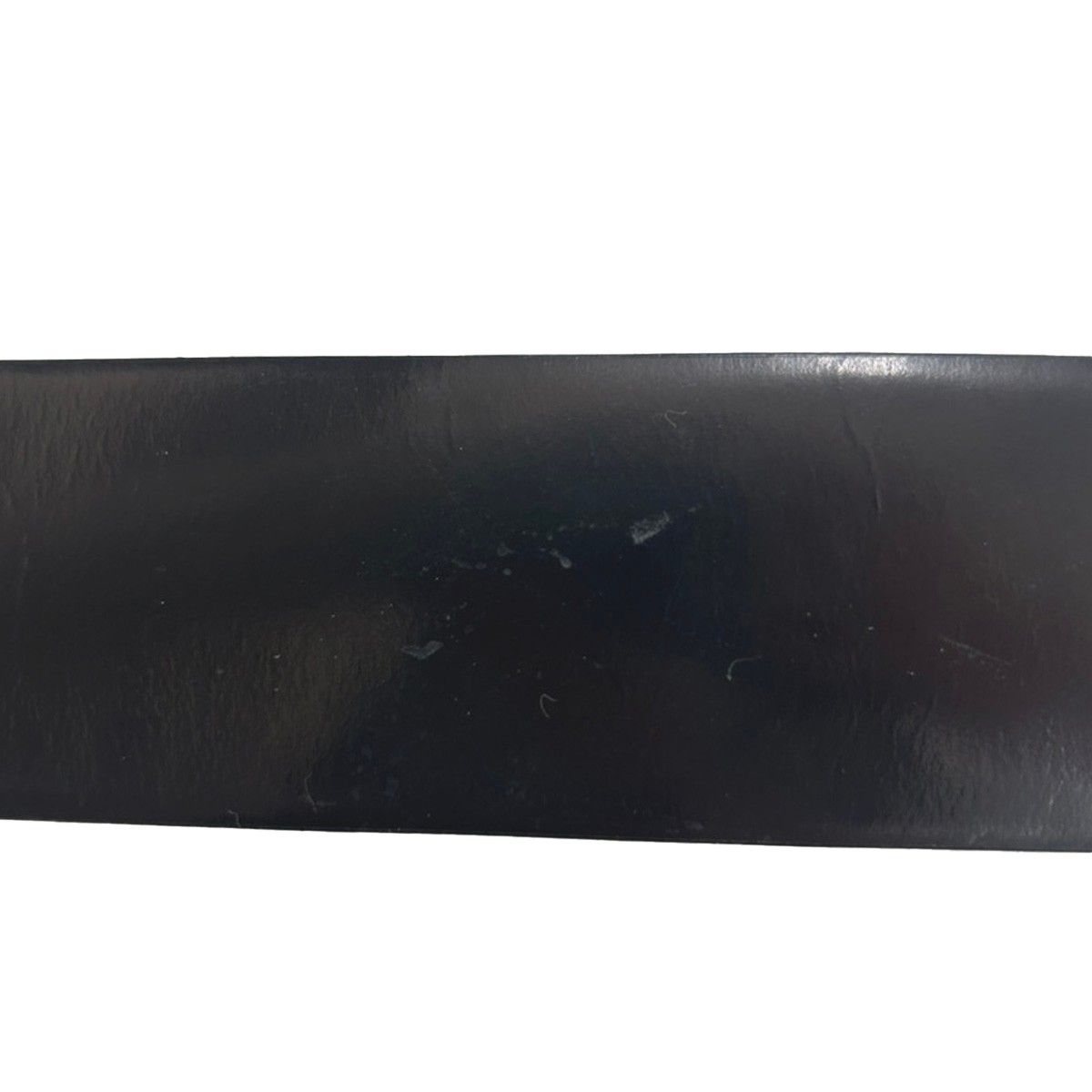 Celine Pelican Hook Buckle Leather Belt Black 30 75