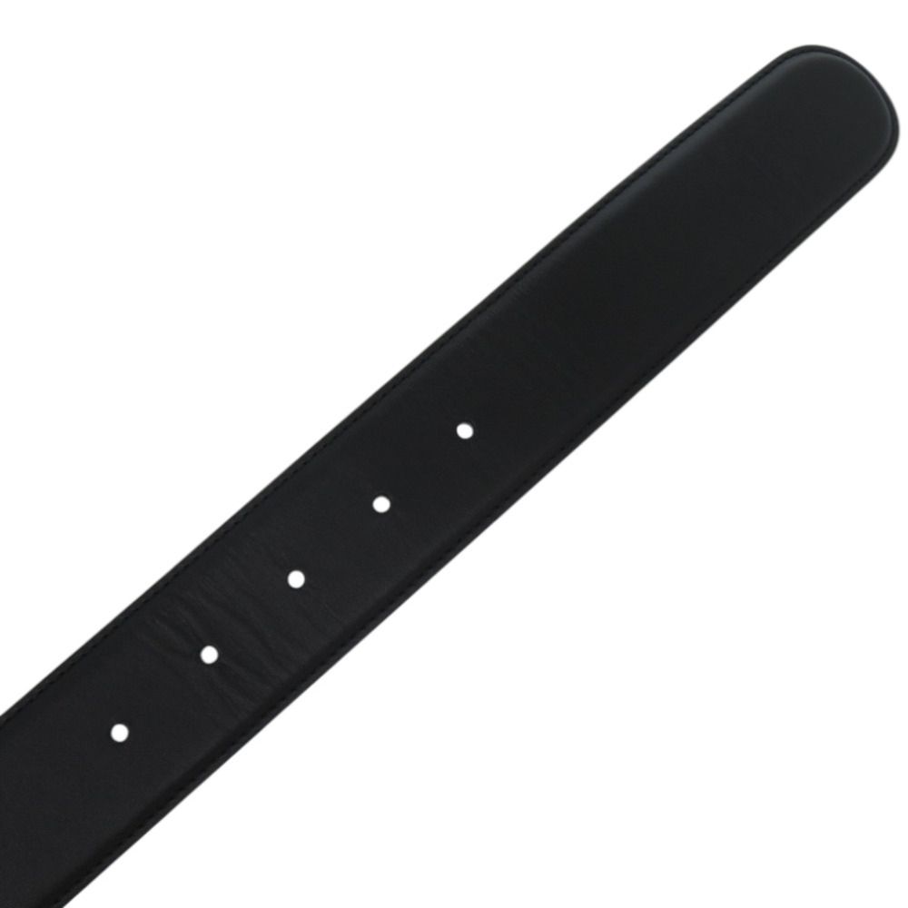 Gucci Buckle Leather Metal Black Belt