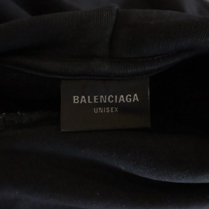 Balenciaga Burning Uniyt Hoodie Print