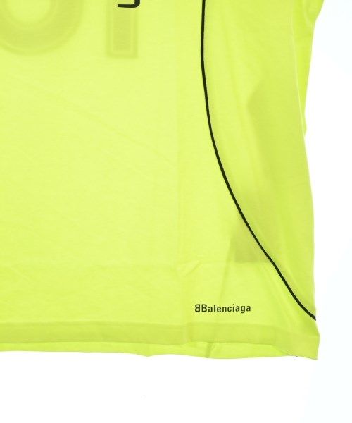 Balenciaga T-Shirt Cotton Fluorescent Yellow