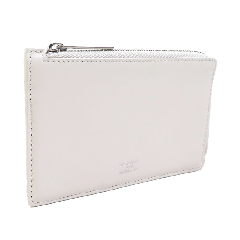 Balenciaga Card Case Leather Ivory