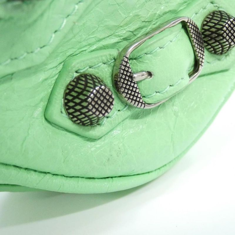 Balenciaga L Cagole Mini Bag Mint Green
