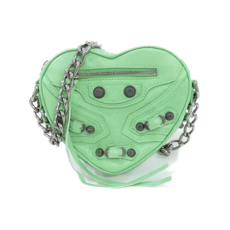 Balenciaga L Cagole Mini Bag Mint Green