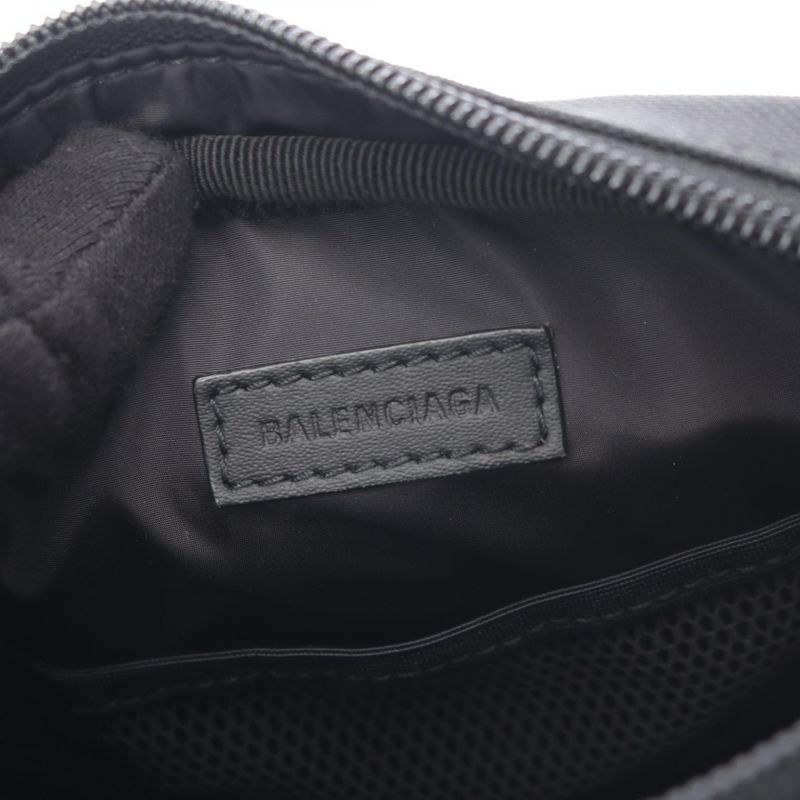 Balenciaga Shoulder Bag Sports Black Nylon Sport Small