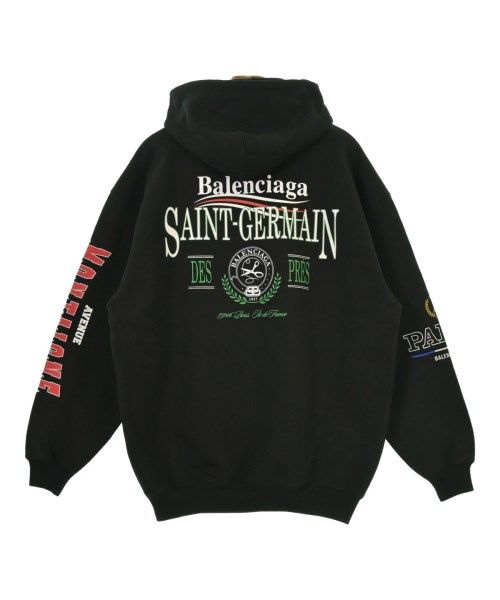 Balenciaga Hoodie Cotton Black