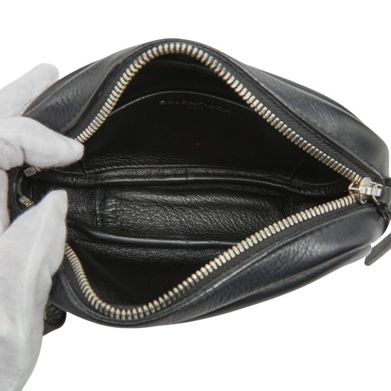 Balenciaga Everyday Camera Bag XS Black Leather