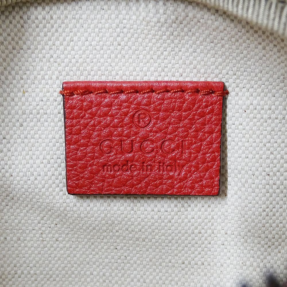 Gucci Belt Bag Sherry Leather Red