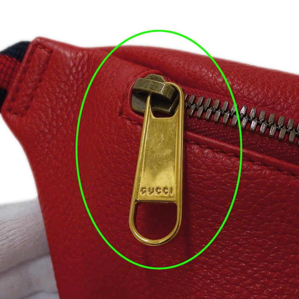Gucci Belt Bag Sherry Leather Red
