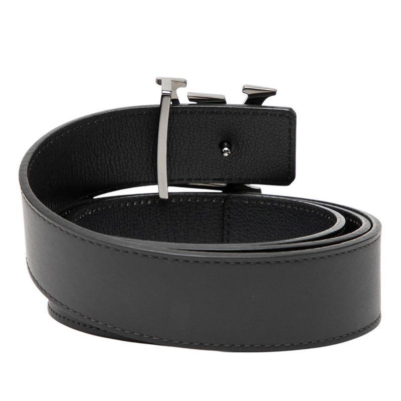 Louis Vuitton Ceinture LV Belt 90 36 Black Leather