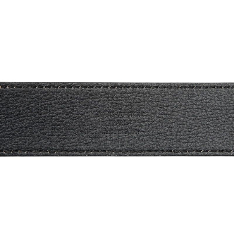 Louis Vuitton Ceinture LV Belt 90 36 Black Leather