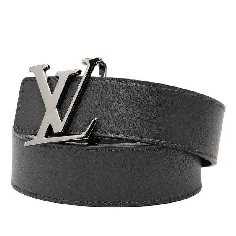 Louis Vuitton Ceinture LV Belt 90 36 Black Leather