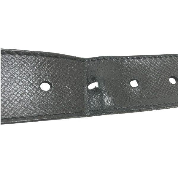 Louis Vuitton Ceinture Pont Neuf Black Silver Belt