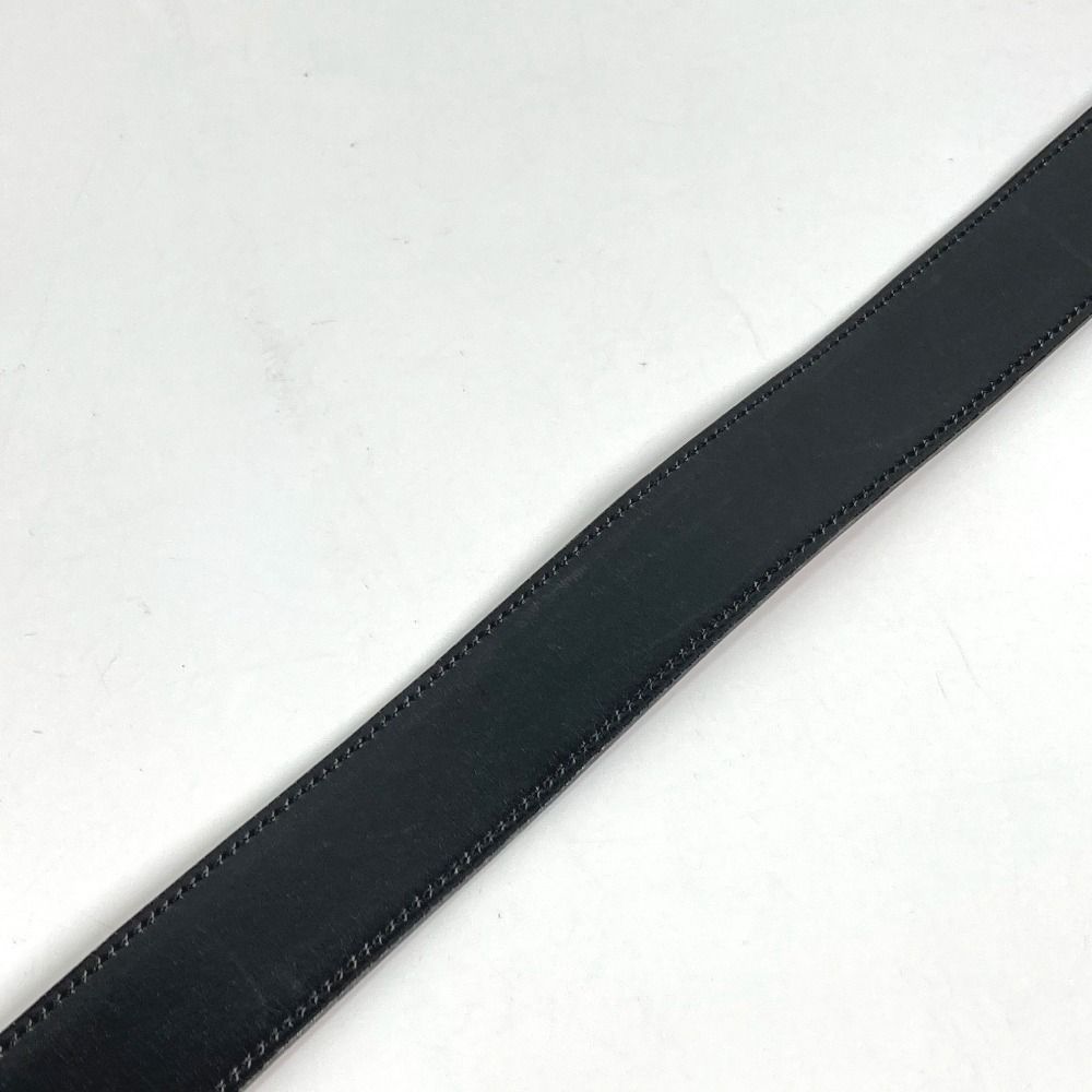 Hermes Belt Leather Red Black