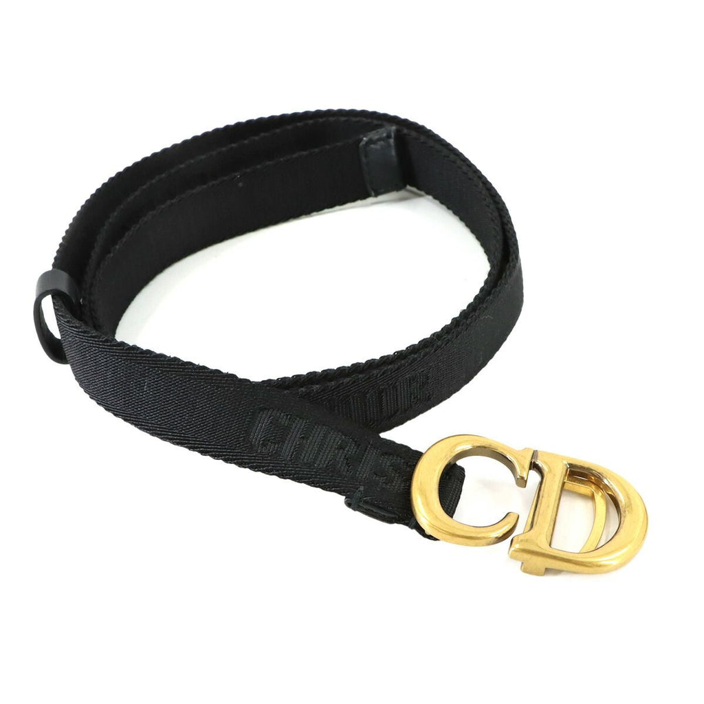 Dior Oblique Saddle Belt Pouch Waist Bag Canvas Leather