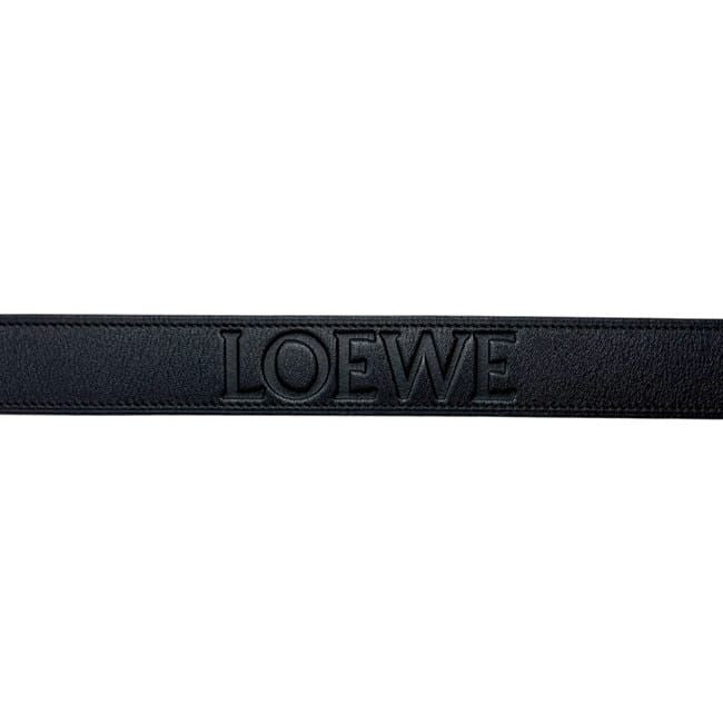 Loewe Belt Black Waist 80 30 mm Leather