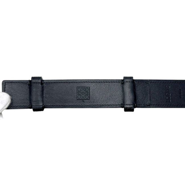 Loewe Belt Black Waist 80 30 mm Leather