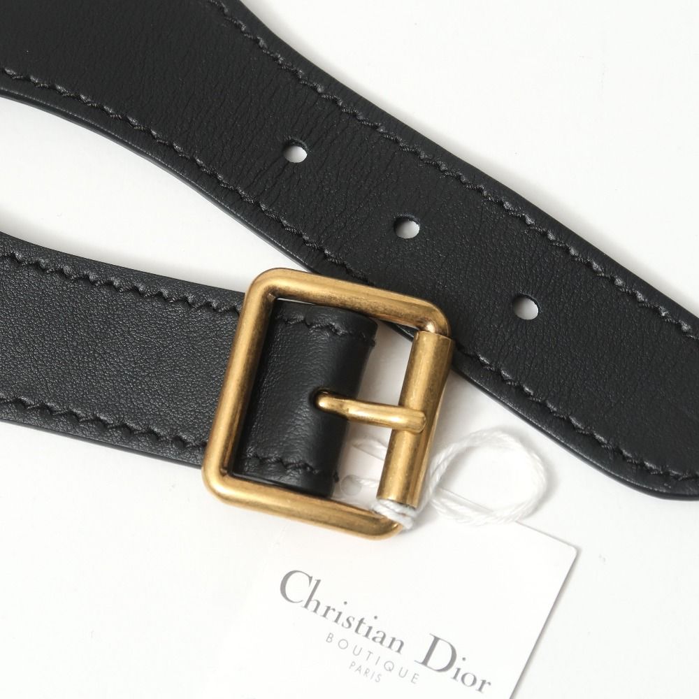 Dior Belt 75 Logo Embroidery
