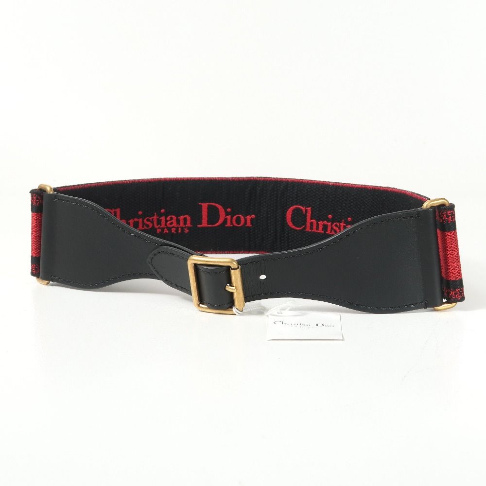 Dior Belt 75 Logo Embroidery