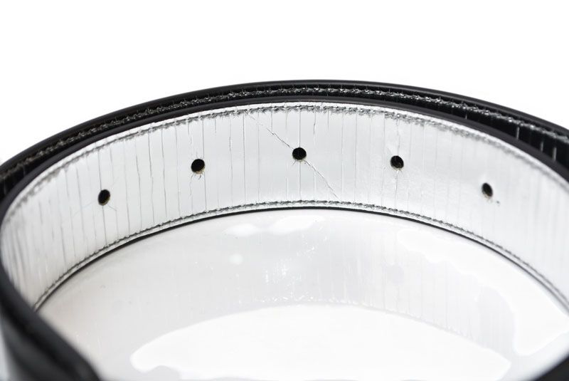 Bottega Veneta Belt Patent Leather 95 Black