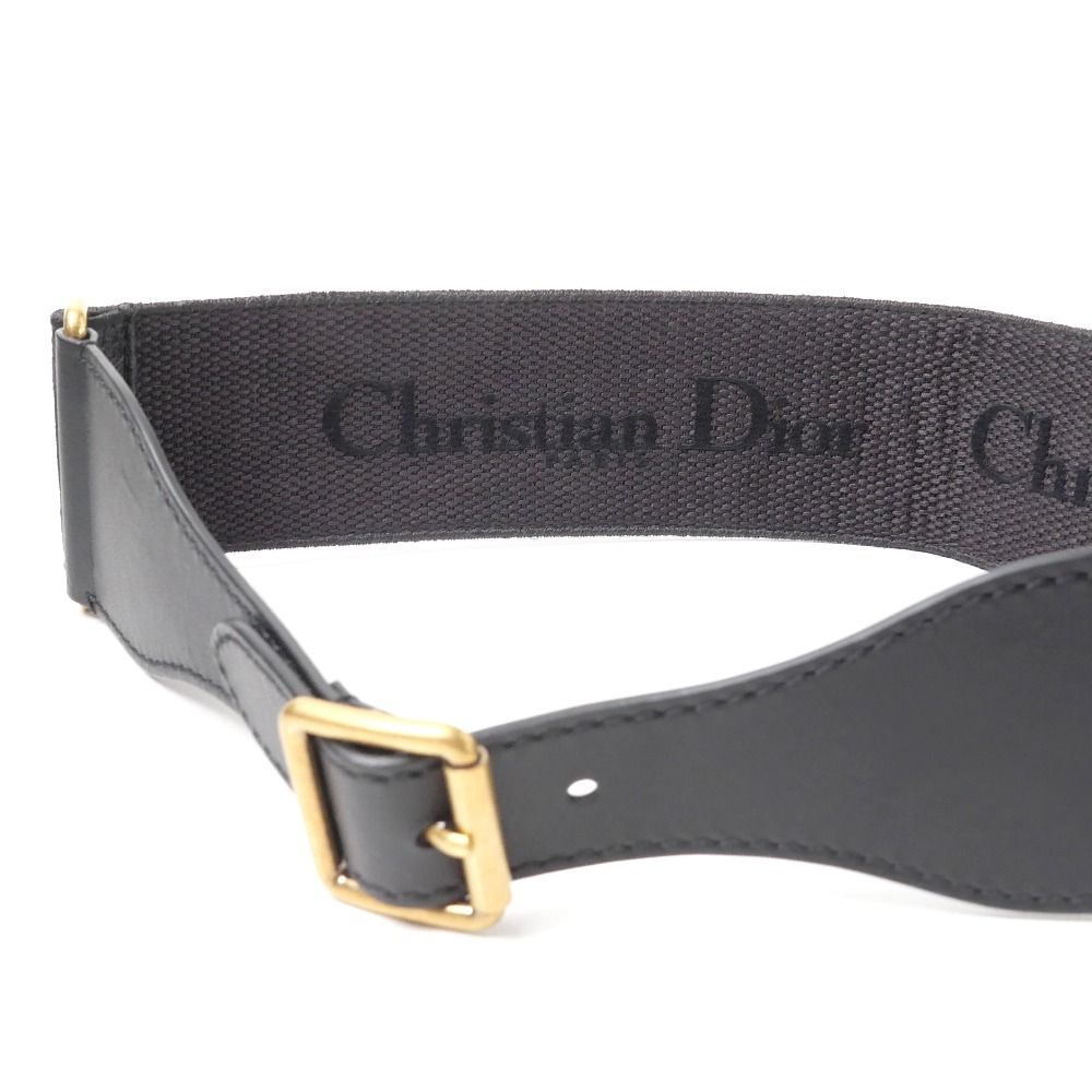 Dior Belt 75 Logo Embroidery