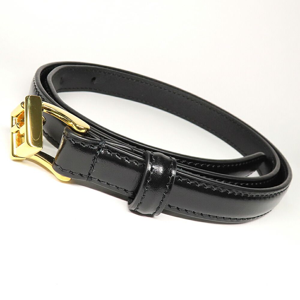 Fendi FF Diamond Belt 1.5 Black Cles