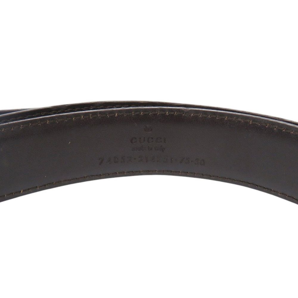Gucci Interlocking Leather Beige Belt