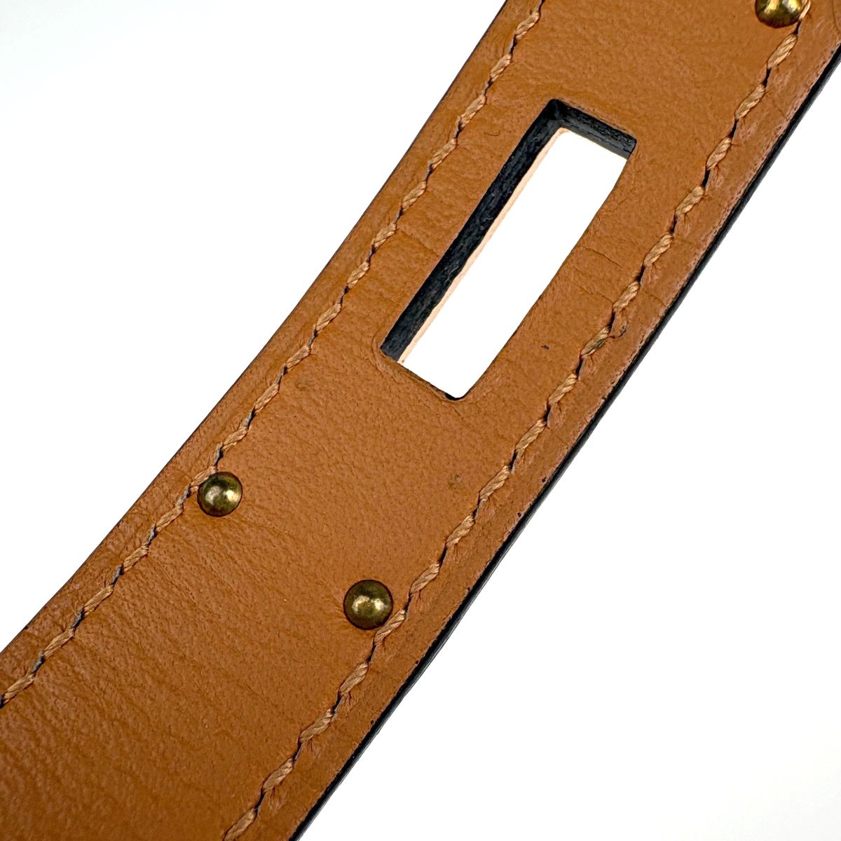 Hermes Kelly Belt Veau Epsom Gray