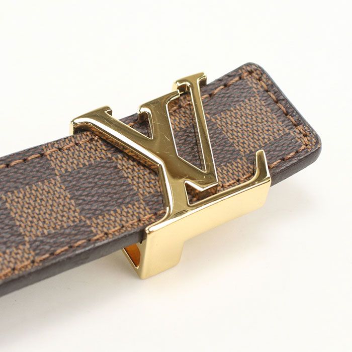 Louis Vuitton Belt LV Initial 25 mm Damier Leather