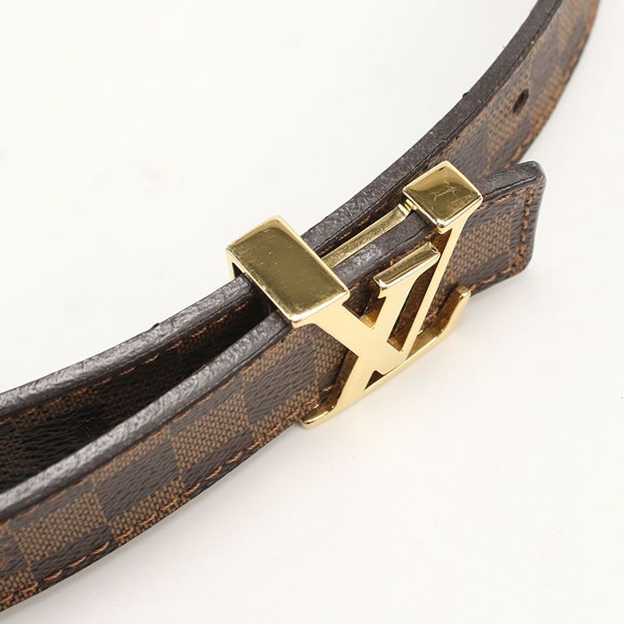 Louis Vuitton Belt LV Initial 25 mm Damier Leather