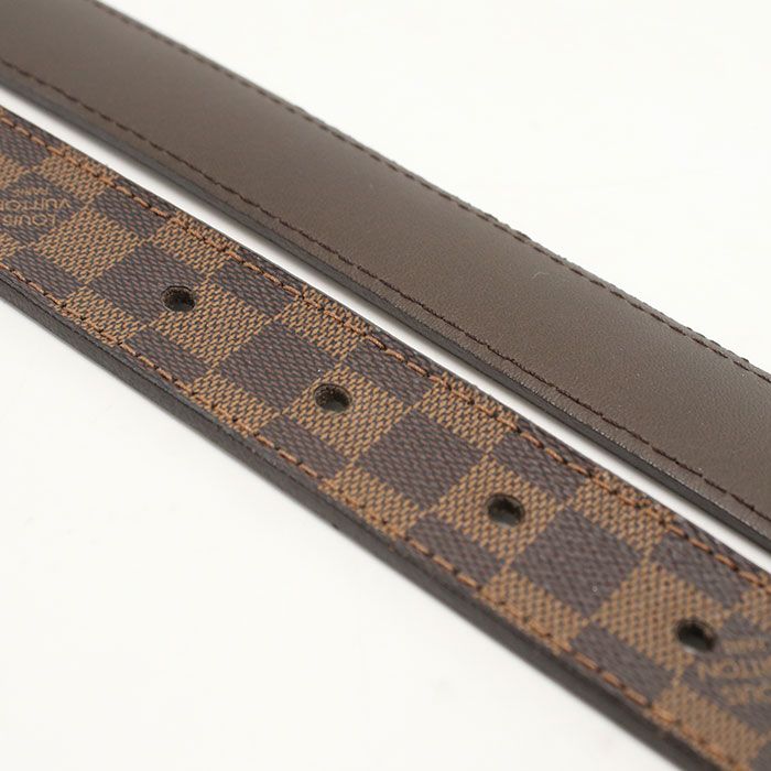 Louis Vuitton Belt LV Initial 25 mm Damier Leather